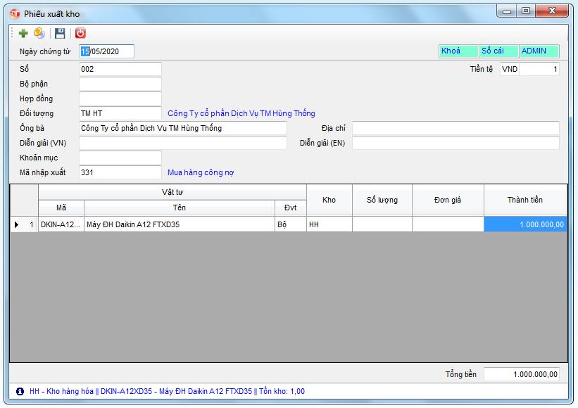 3TSoft - Hàng về trước, hóa đơn về sau