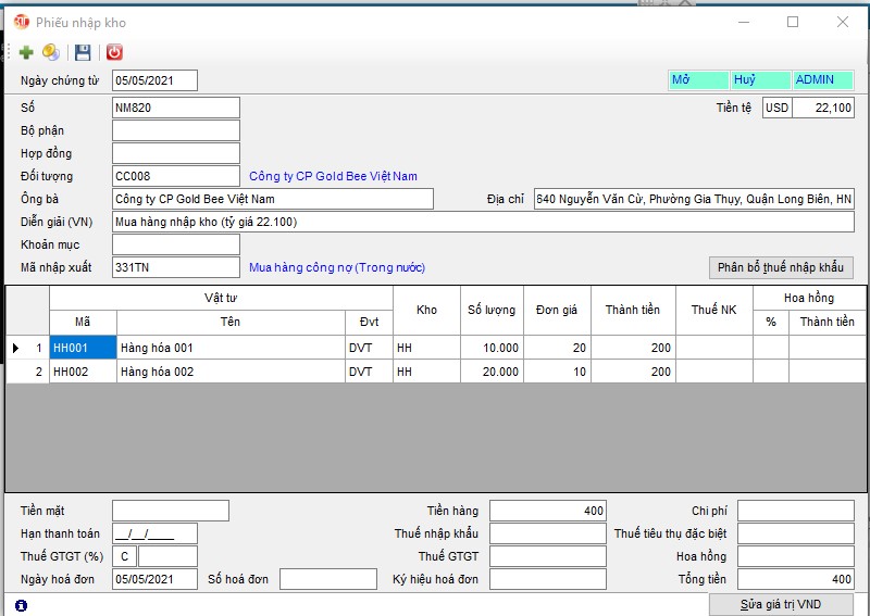 3TSoft - Hướng dẫn theo dõi chênh lệch tỷ giá (Phần III)