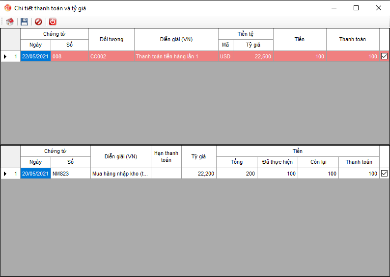 3TSoft - Hướng dẫn theo dõi chênh lệch tỷ giá (Phần IV)