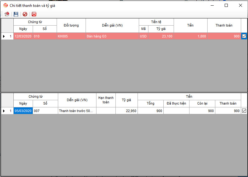 3TSoft - Hướng dẫn theo dõi chênh lệch tỷ giá (Phần I)